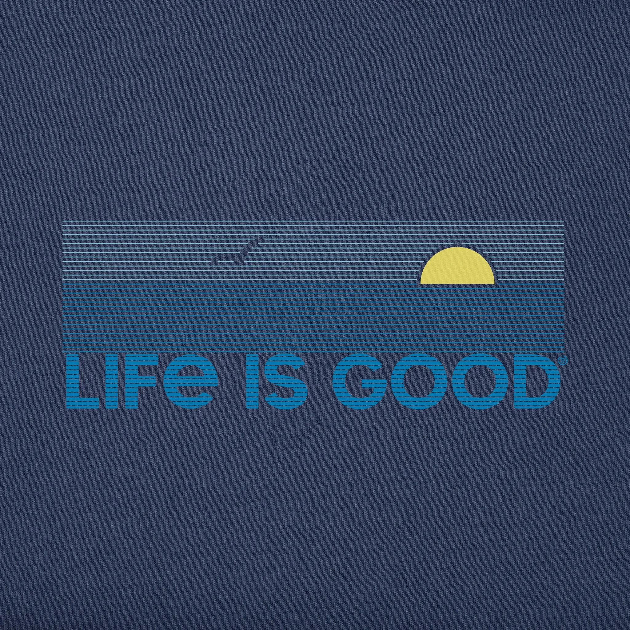 Men's Oceanview Short Sleeve Crusher-LITE Tee Life is Good
