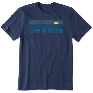Men's Oceanview Short Sleeve Crusher-LITE Tee Life is Good