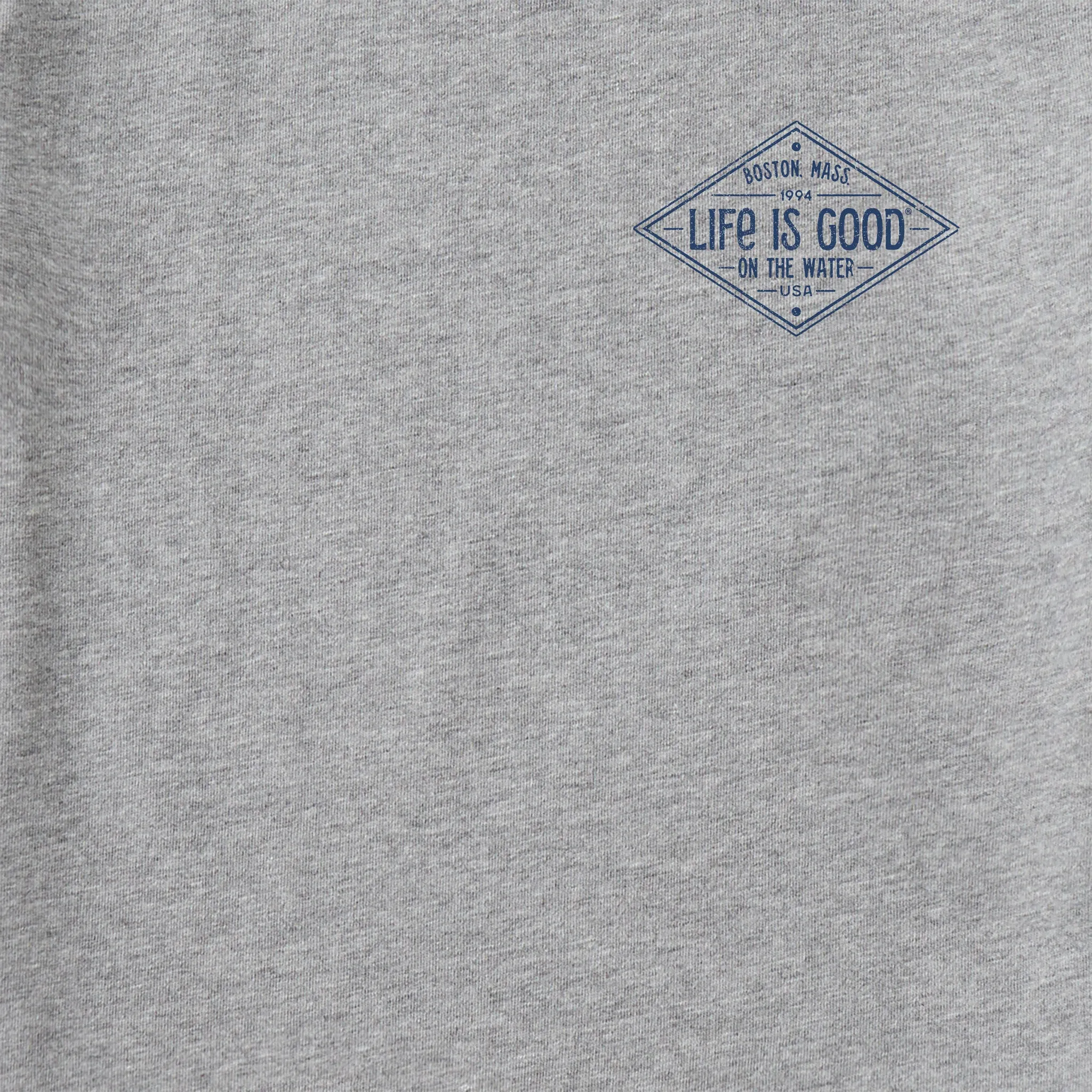 Men's On the Water Kayak Short Sleeve Tee Life is Good