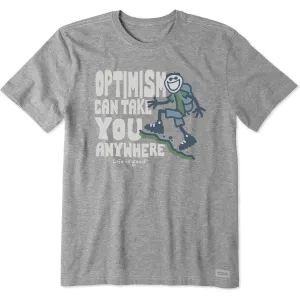 Men's Optimism Jake Short Sleeve Crusher Tee Life is Good