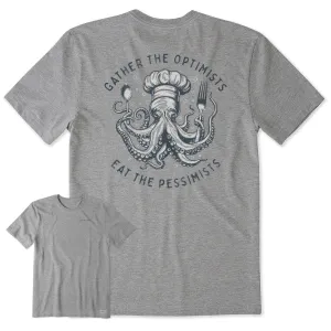 Men's Optimist Octopus Short Sleeve Tee Life is Good