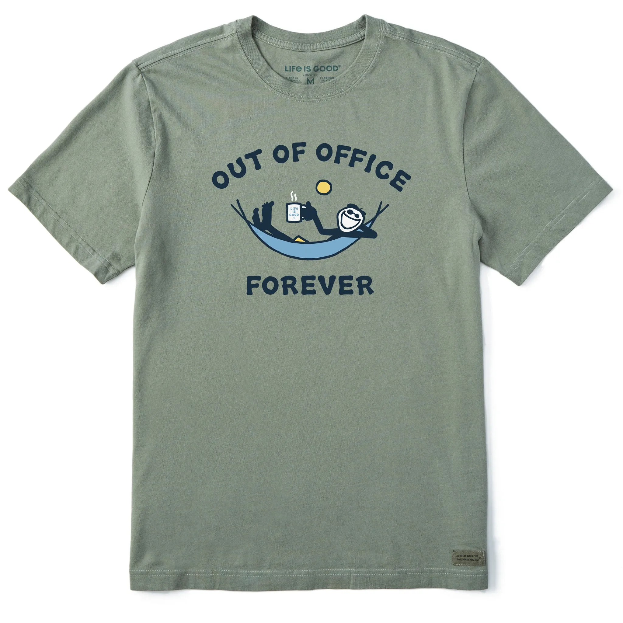 Men's Out of Office Forever Short Sleeve Crusher Tee Life is Good