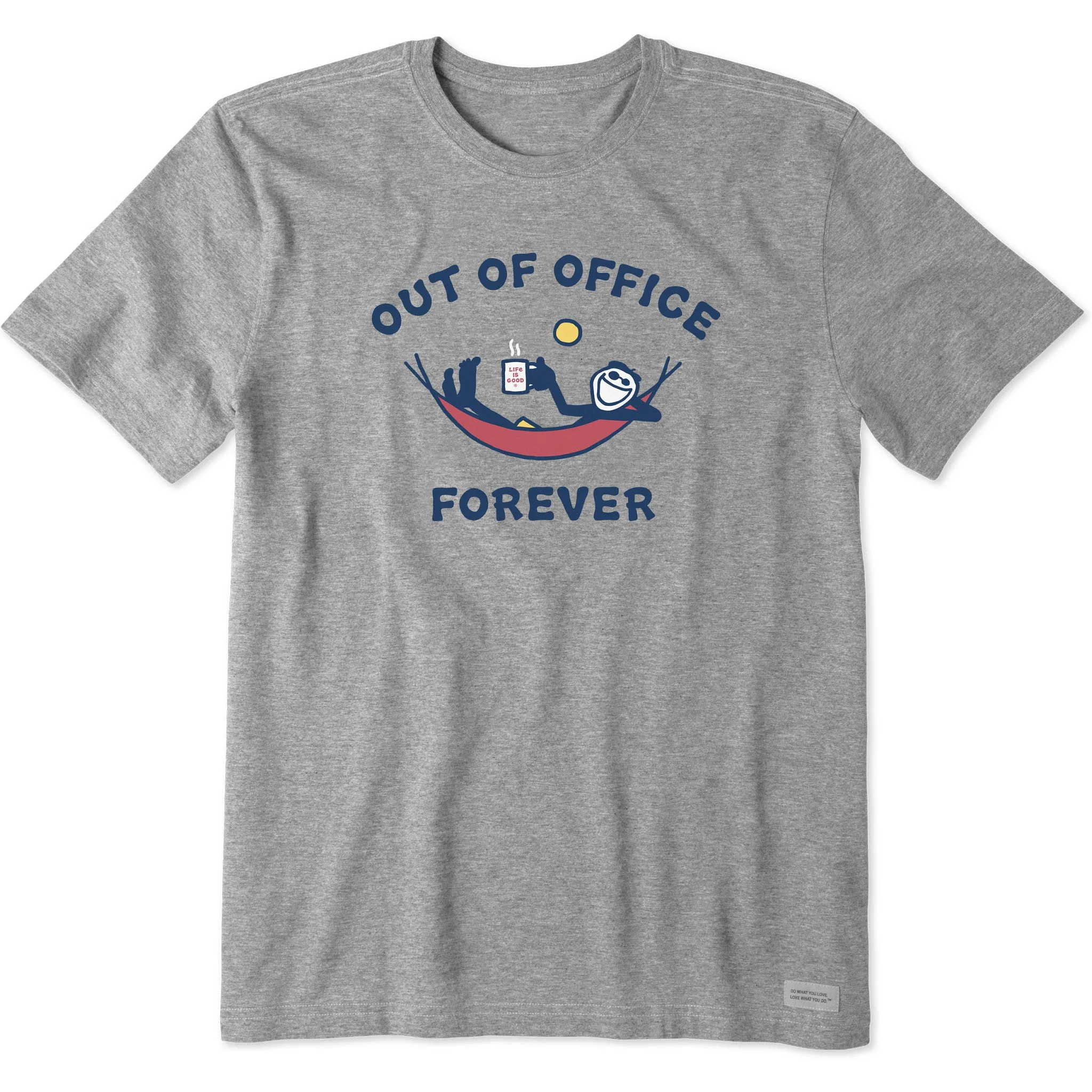 Men's Out of Office Forever Short Sleeve Crusher Tee Life is Good