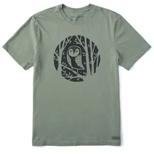 Men's Owl in the Trees Short Sleeve Crusher Tee Life is Good