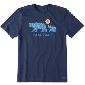 Men's Papa Bear Woods Short Sleeve Tee Life is Good
