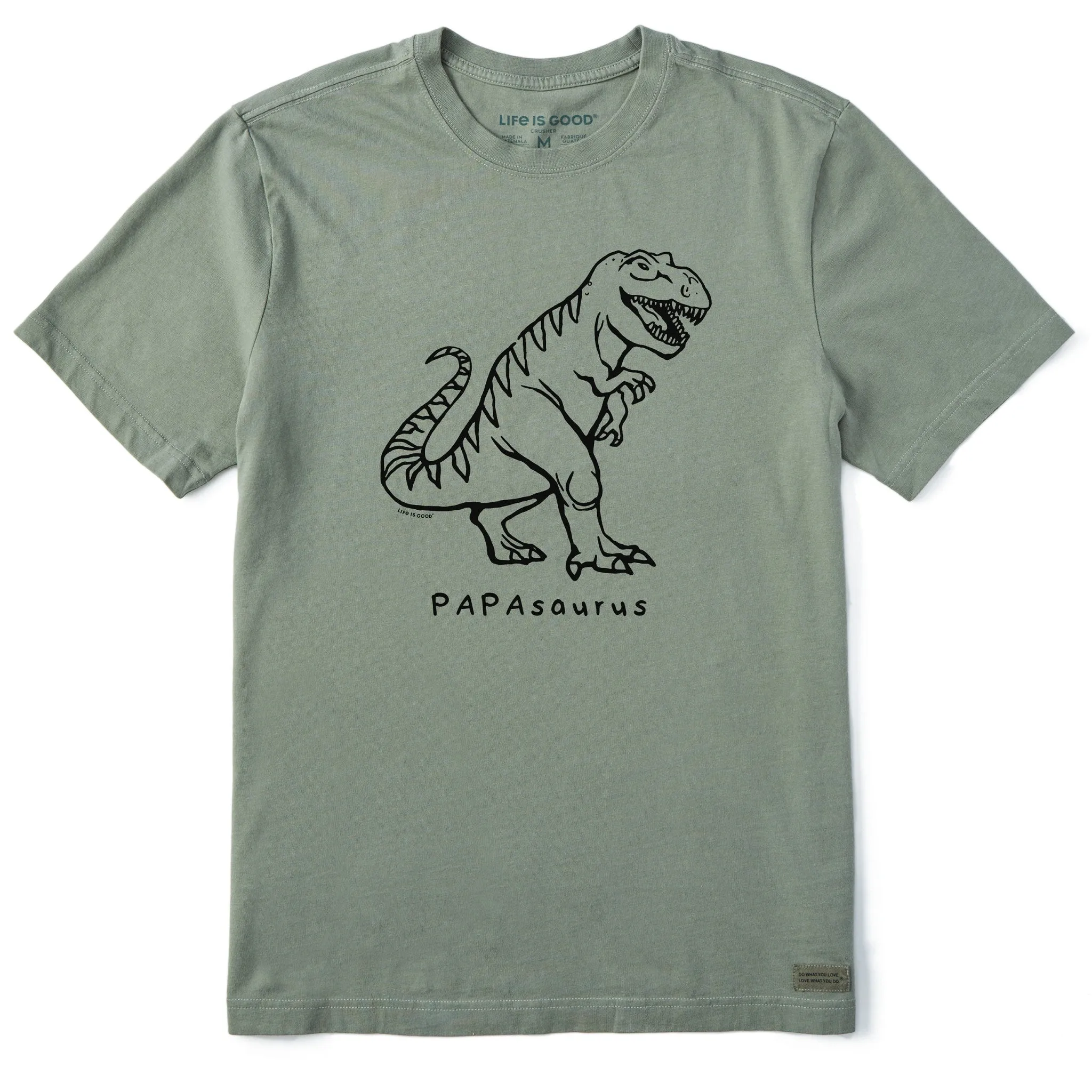 Men's Papasaurus Short Sleeve Crusher Tee Life is Good
