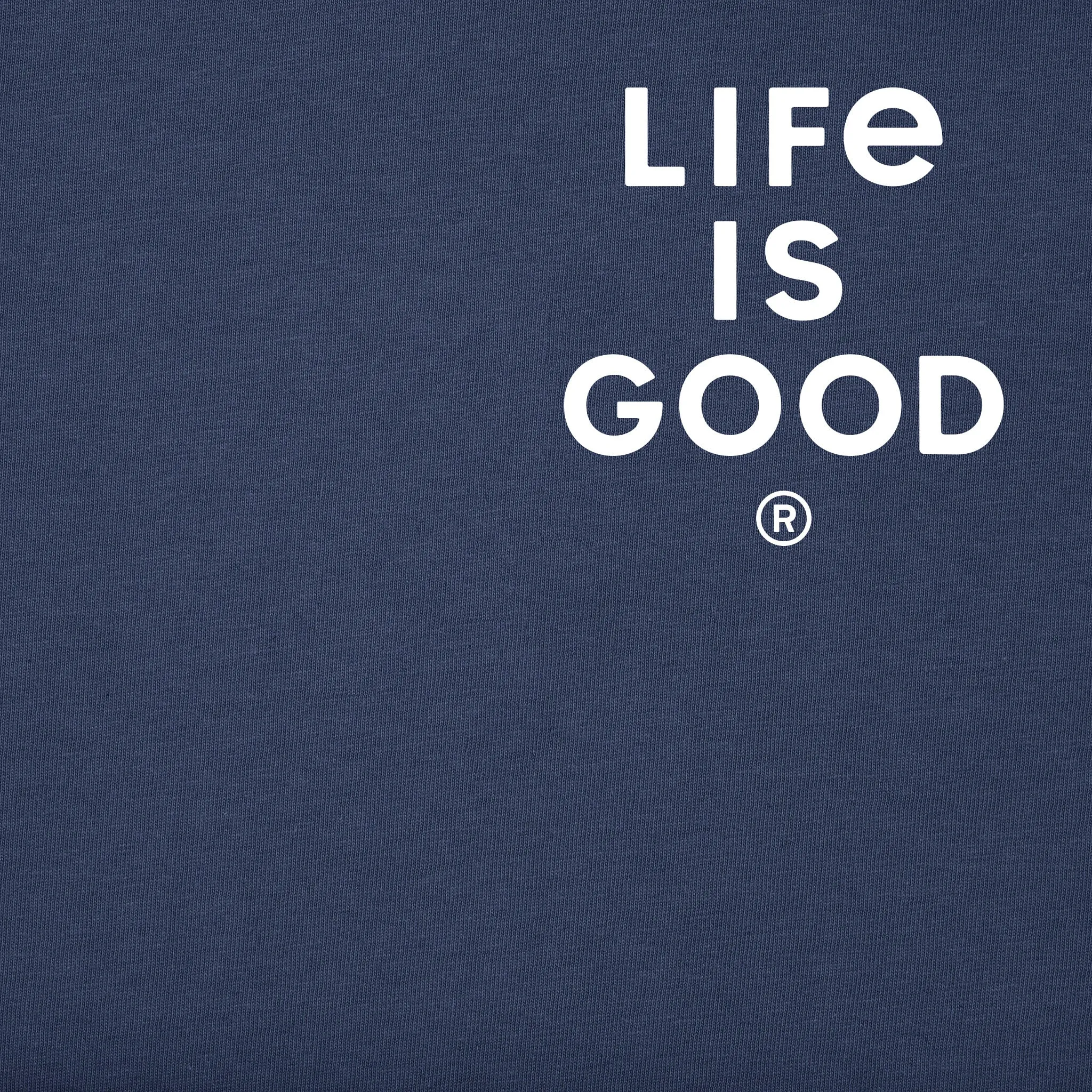 Men's Patriotic Eagle Short Sleeve Tee Life is Good