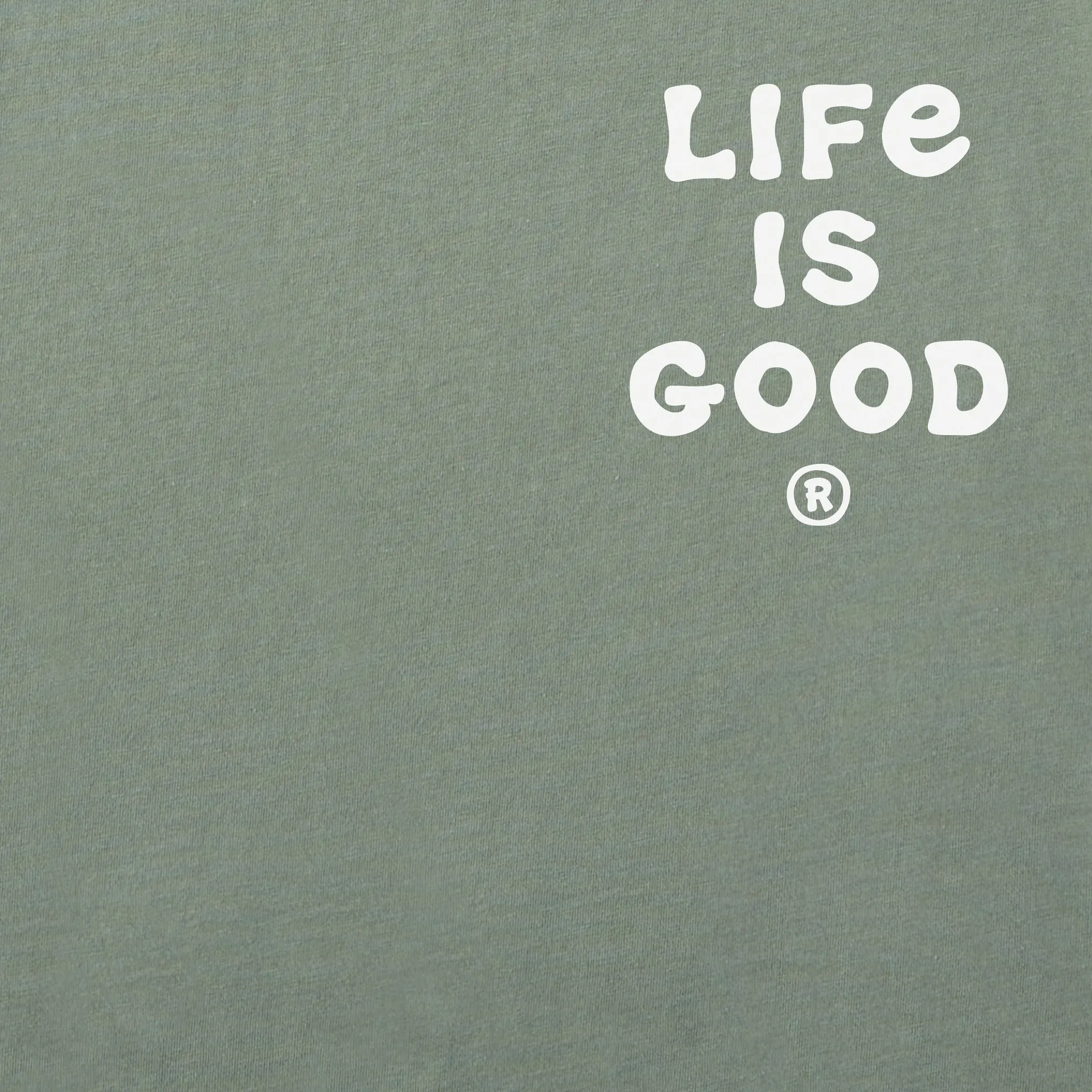 Men's Peace Beach Sunrise Short Sleeve Tee Life is Good