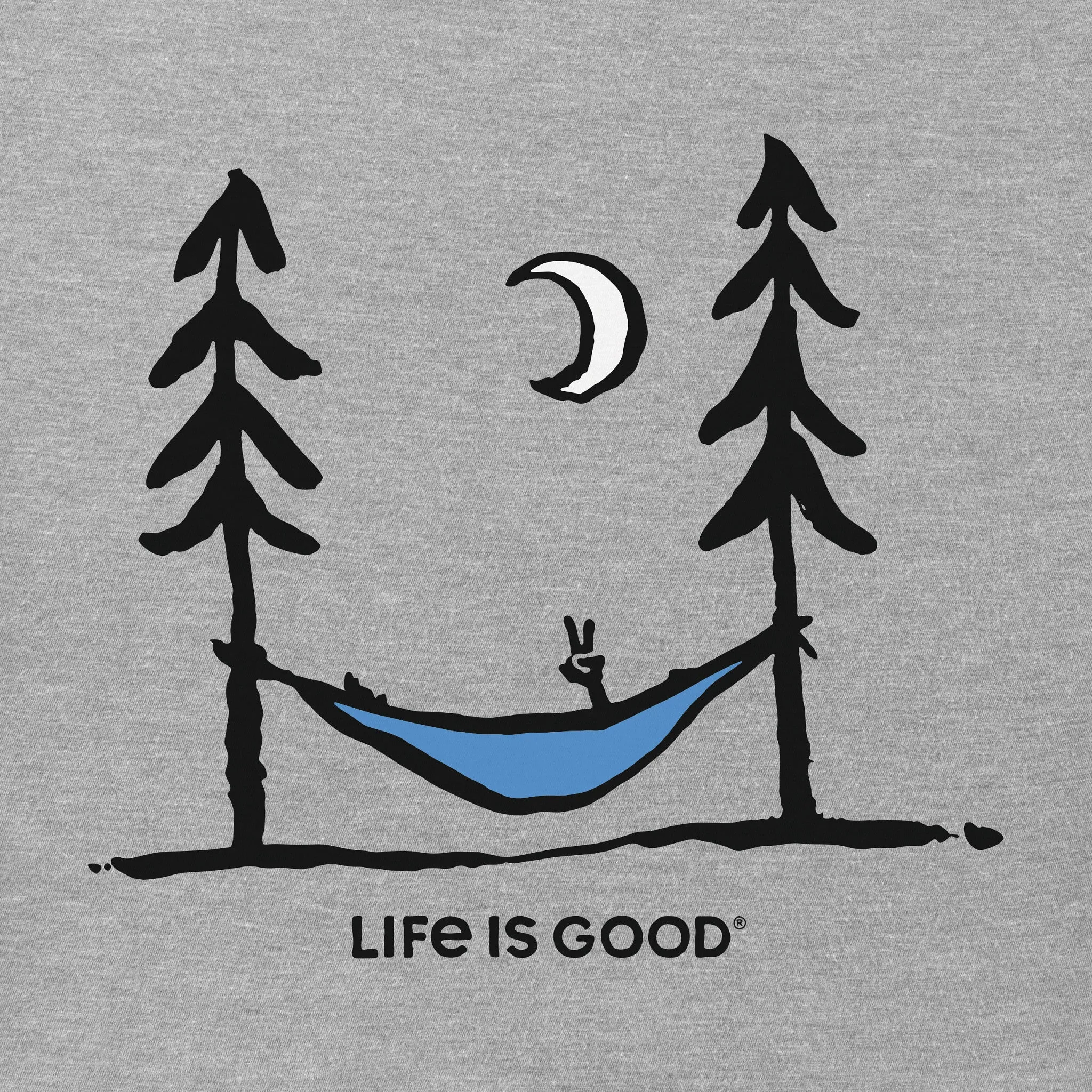 Men's Peace Out Long Sleeve Crusher Tee Life is Good
