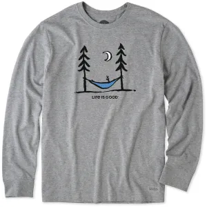 Men's Peace Out Long Sleeve Crusher Tee Life is Good