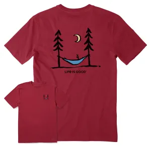 Men's Peace Out Short Sleeve Crusher Tee Life is Good