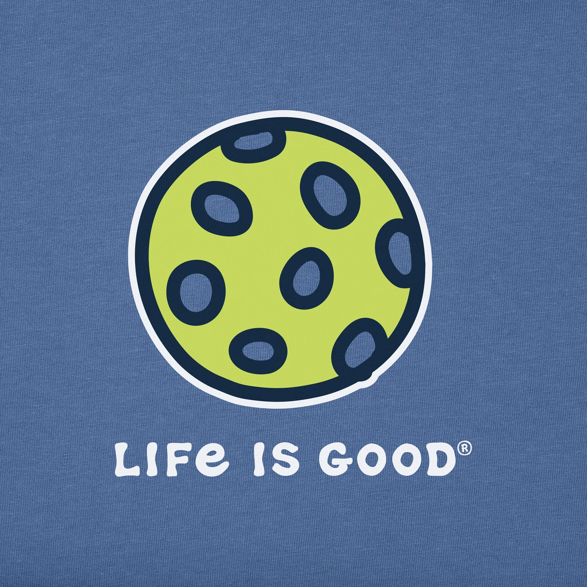 Men's Pickle Ball Short Sleeve Tee Life is Good