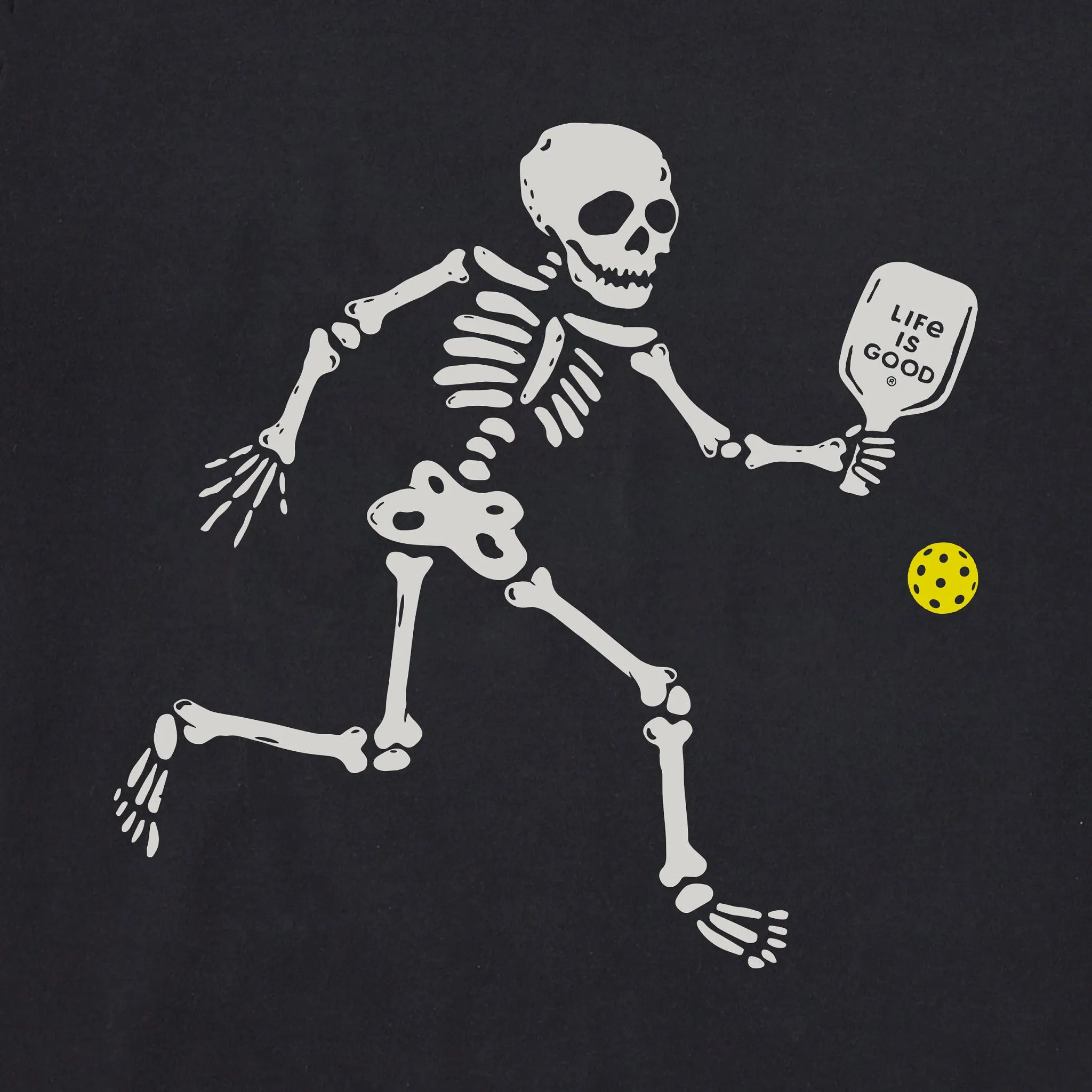 Men's Pickle Skeleton Short Sleeve Tee Life is Good