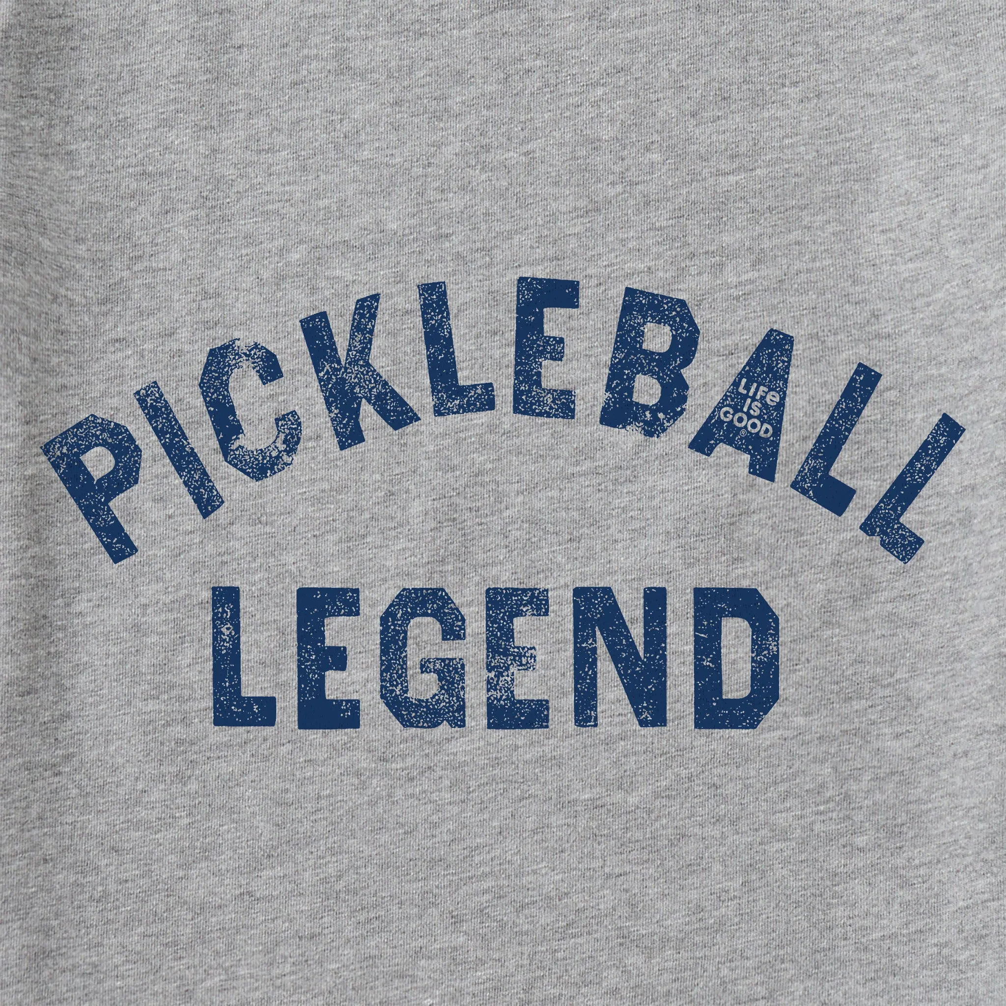 Men's Pickleball Legend Short Sleeve Crusher Tee Life is Good