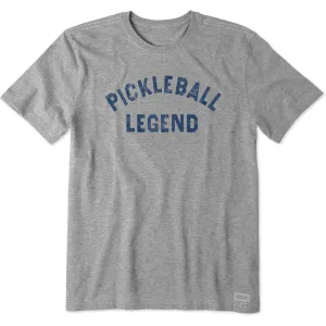 Men's Pickleball Legend Short Sleeve Crusher Tee Life is Good