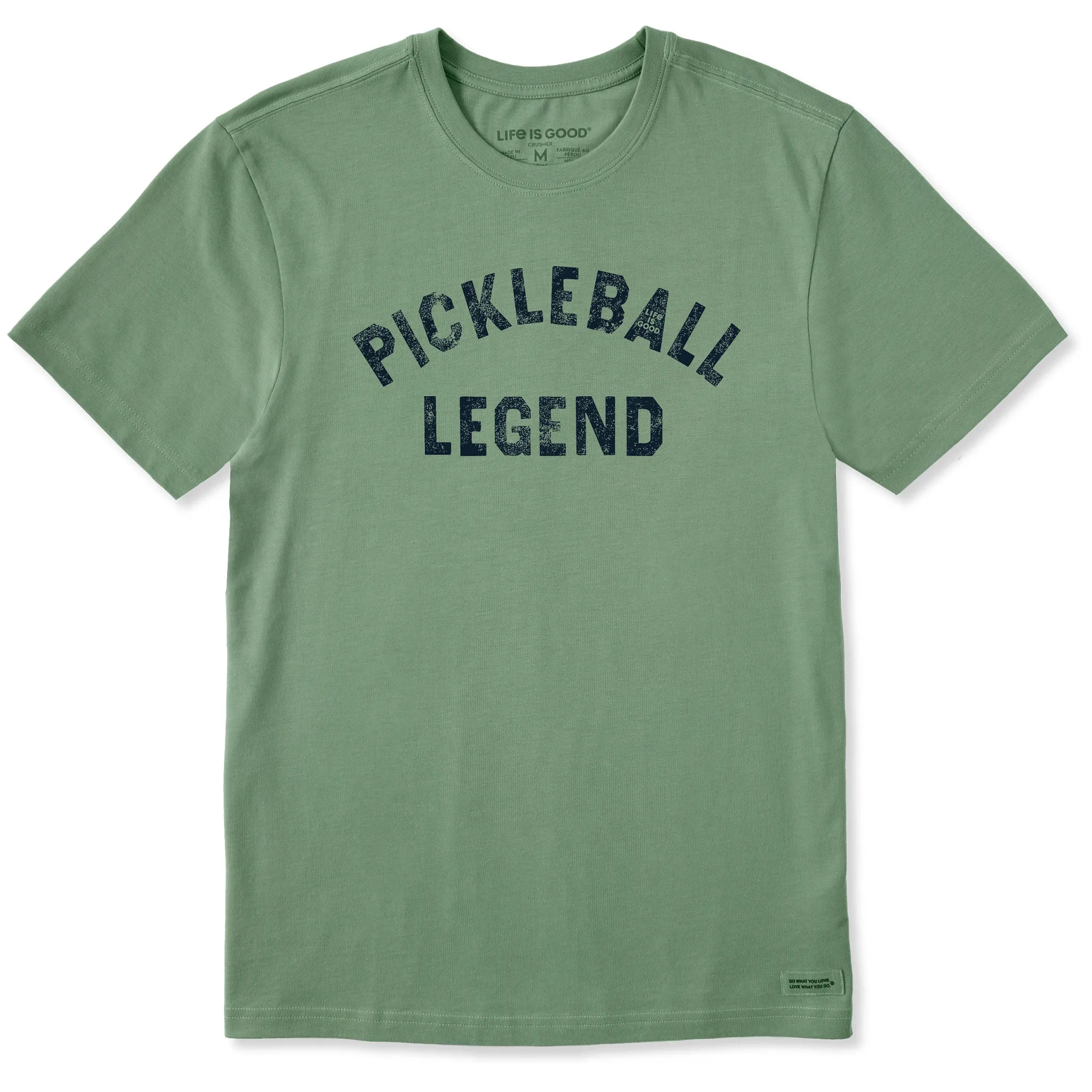 Men's Pickleball Legend Short Sleeve Crusher Tee Life is Good