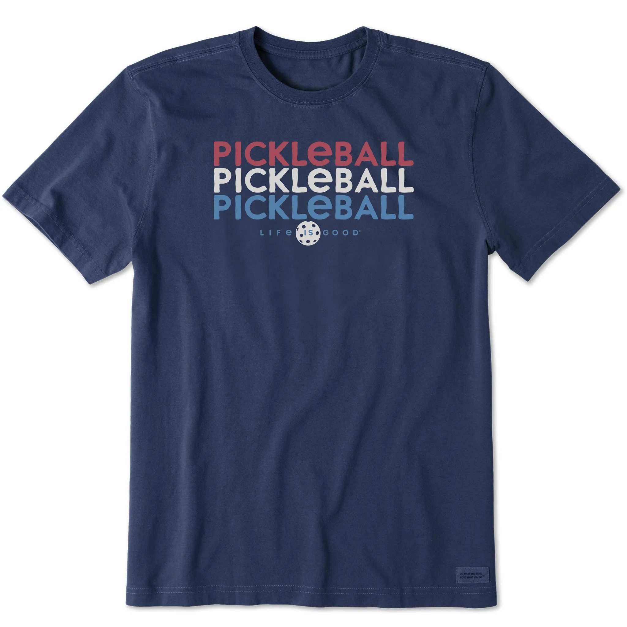 Men's Pickleball Repeat Short Sleeve Tee Life is Good