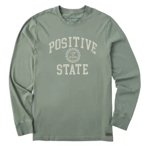 Men's Positive State Long Sleeve Crusher Tee Life is Good