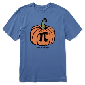 Men's Pumpkin Pi Short Sleeve Crusher Tee Life is Good