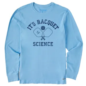 Men's Racquet Science Pickleball Long Sleeve Crusher Tee Life is Good