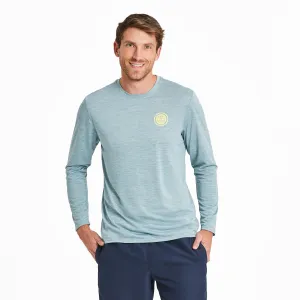 Men's Radiating Sun Long Sleeve Sun Crusher Tee Life is Good