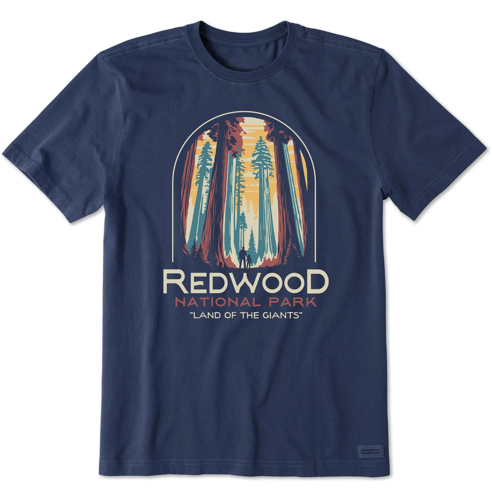 Men's Redwood National Park Short Sleeve Tee Life is Good
