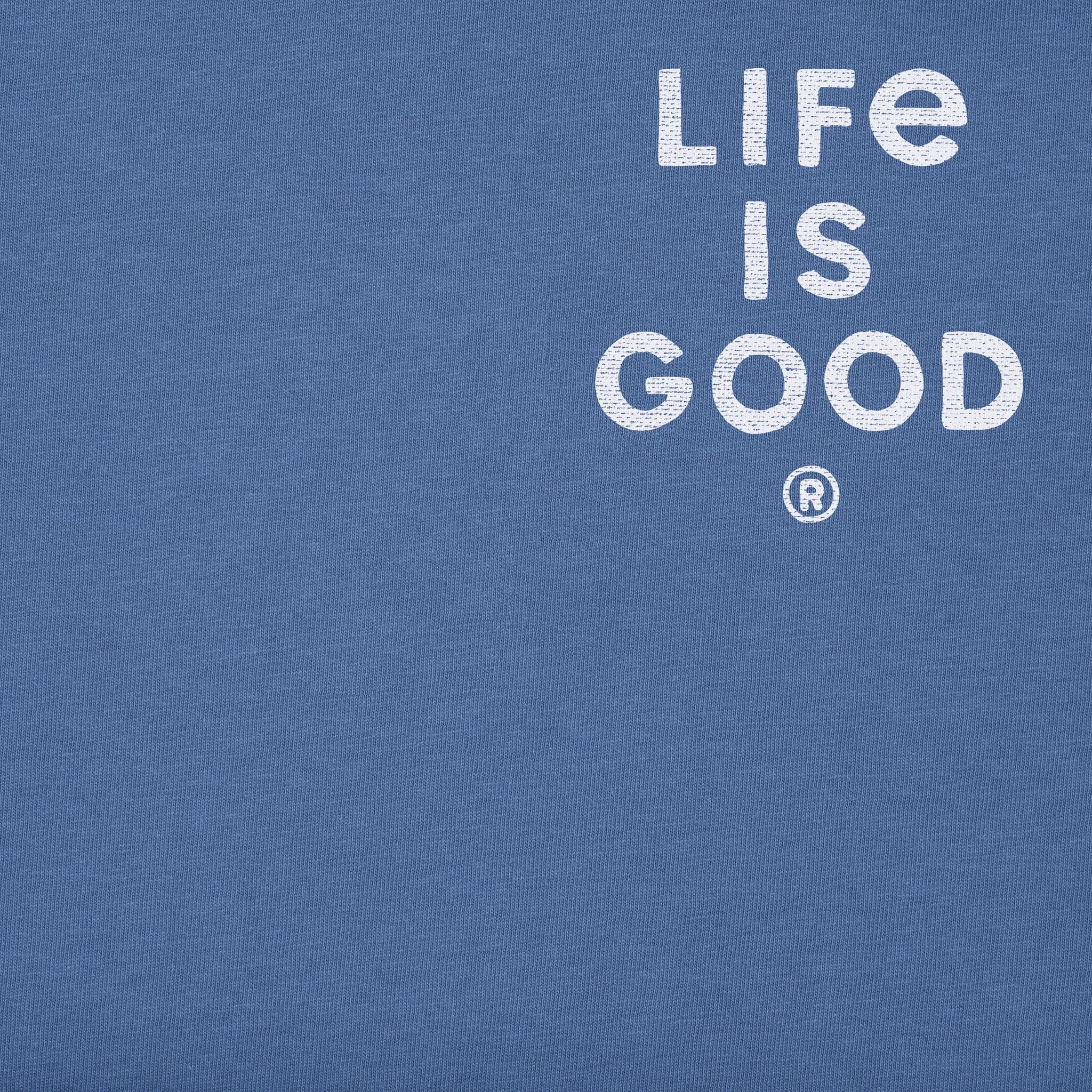 Men's Renewable Energy Bike Short Sleeve Tee Life is Good