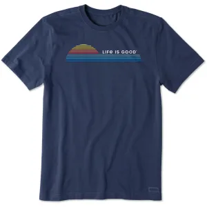 Men's Retro Ocean Sunrise Short Sleeve Crusher-LITE Tee Life is Good