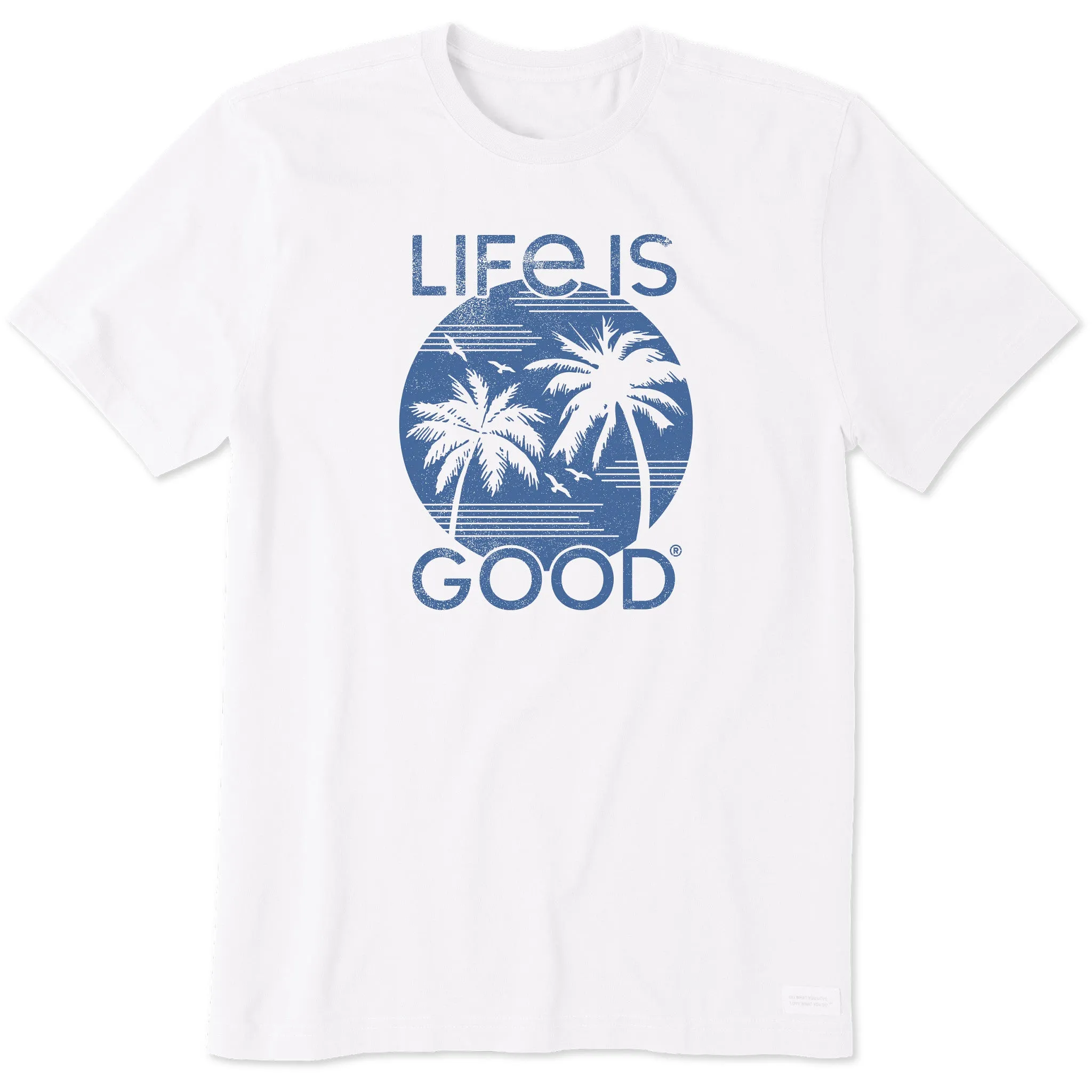 Men's Retro Palms Short Sleeve Tee Life is Good