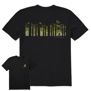 Men's Ride in the Woods Short Sleeve Tee Life is Good