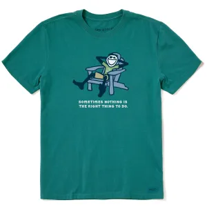 Men's Right Thing Jake Short Sleeve Crusher Tee Life is Good