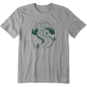 Men's Roadbike Short Sleeve Crusher Tee Life is Good