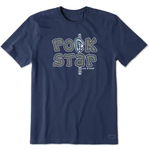 Men's Rock Star Short Sleeve Crusher Tee Life is Good