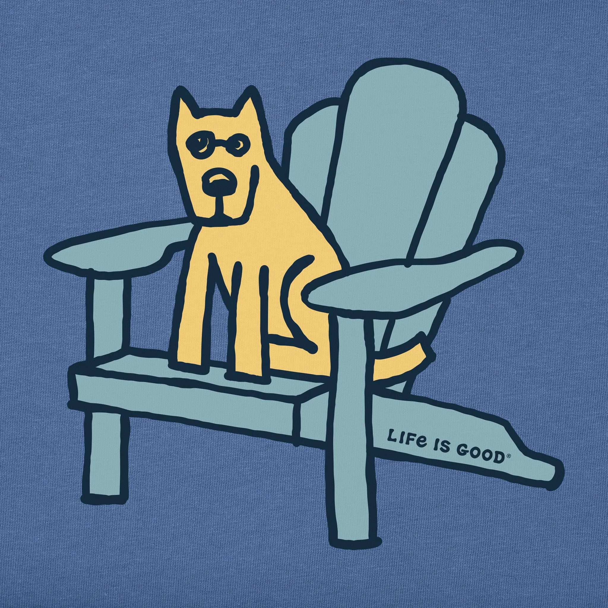Men's Rocket Adirondack Short Sleeve Tee Life is Good
