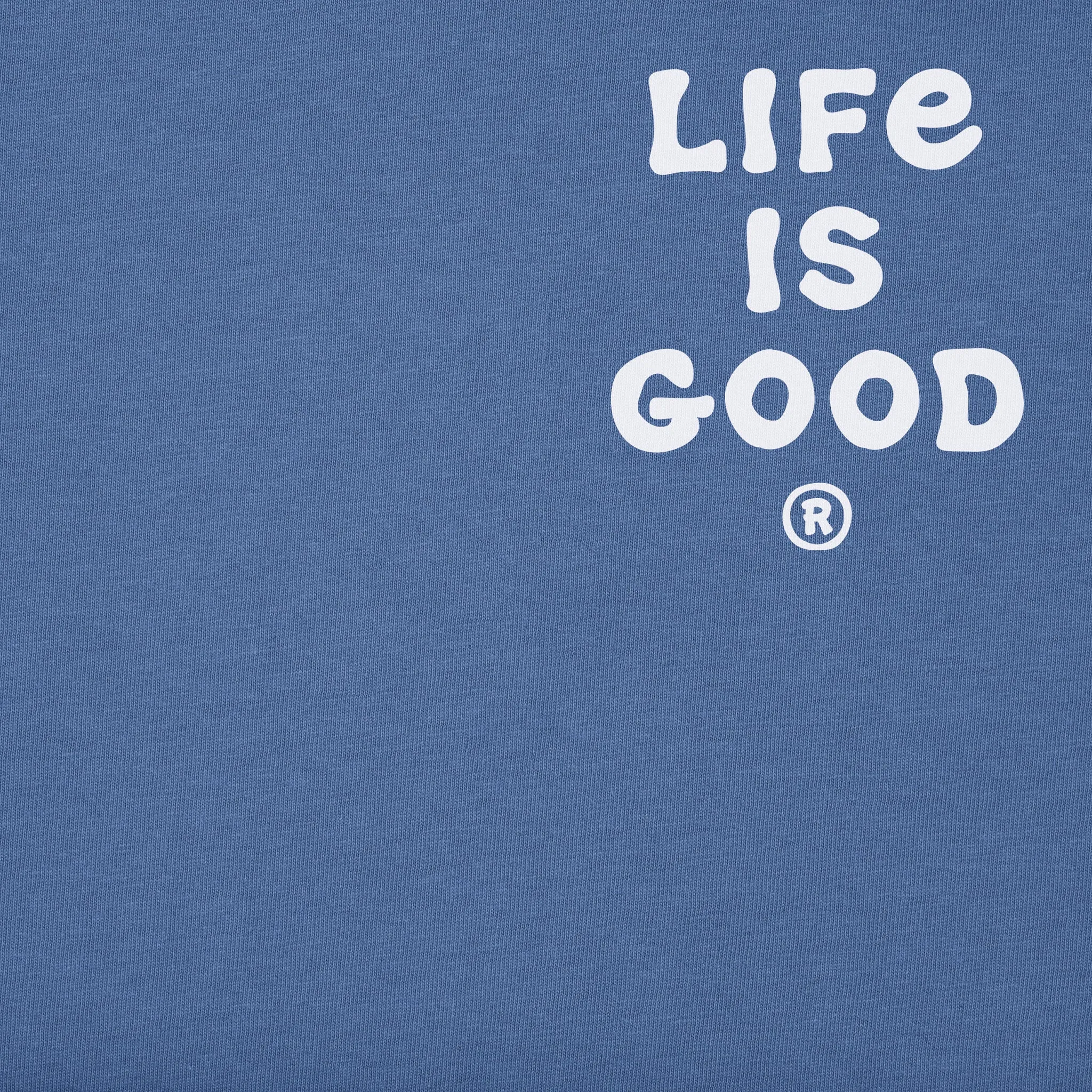 Men's Rocket Adirondack Short Sleeve Tee Life is Good