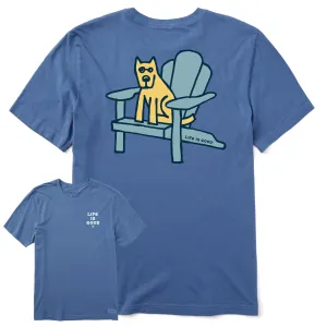 Men's Rocket Adirondack Short Sleeve Tee Life is Good