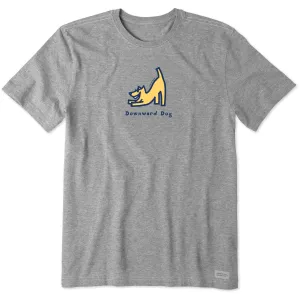Men's Rocket Downward Dog Short Sleeve Crusher Tee Life is Good