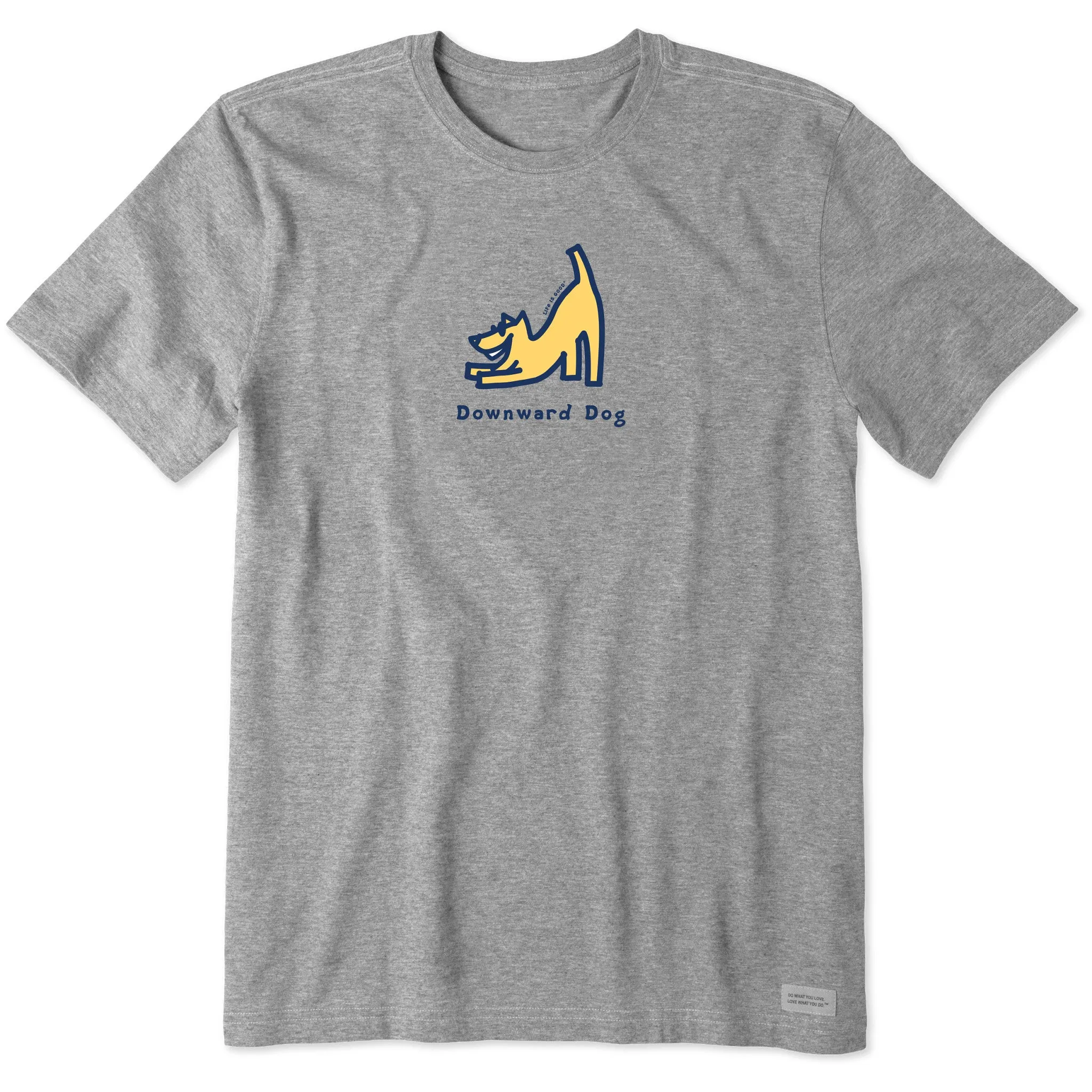 Men's Rocket Downward Dog Short Sleeve Crusher Tee Life is Good