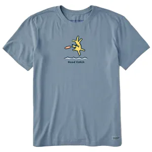 Men's Rocket Good Catch Short Sleeve Crusher-LITE Tee Life is Good