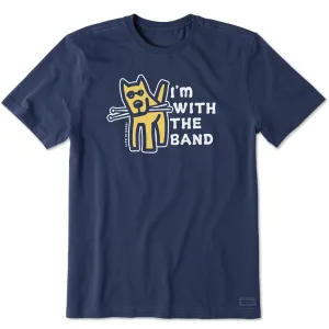 Men's Rocket With the Band Short Sleeve Tee Life is Good
