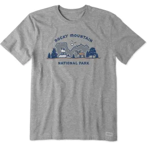 Men's Rocky Mountain Vista Short Sleeve Tee Life is Good