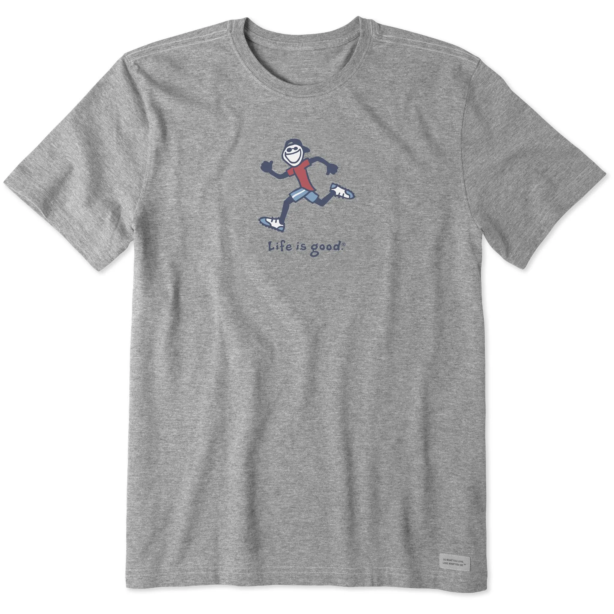 Men's Running Jake Short Sleeve Crusher Tee Life is Good