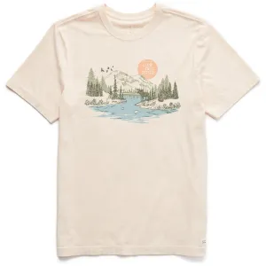 Men's Rural Linework Short Sleeve Crusher Tee Life is Good
