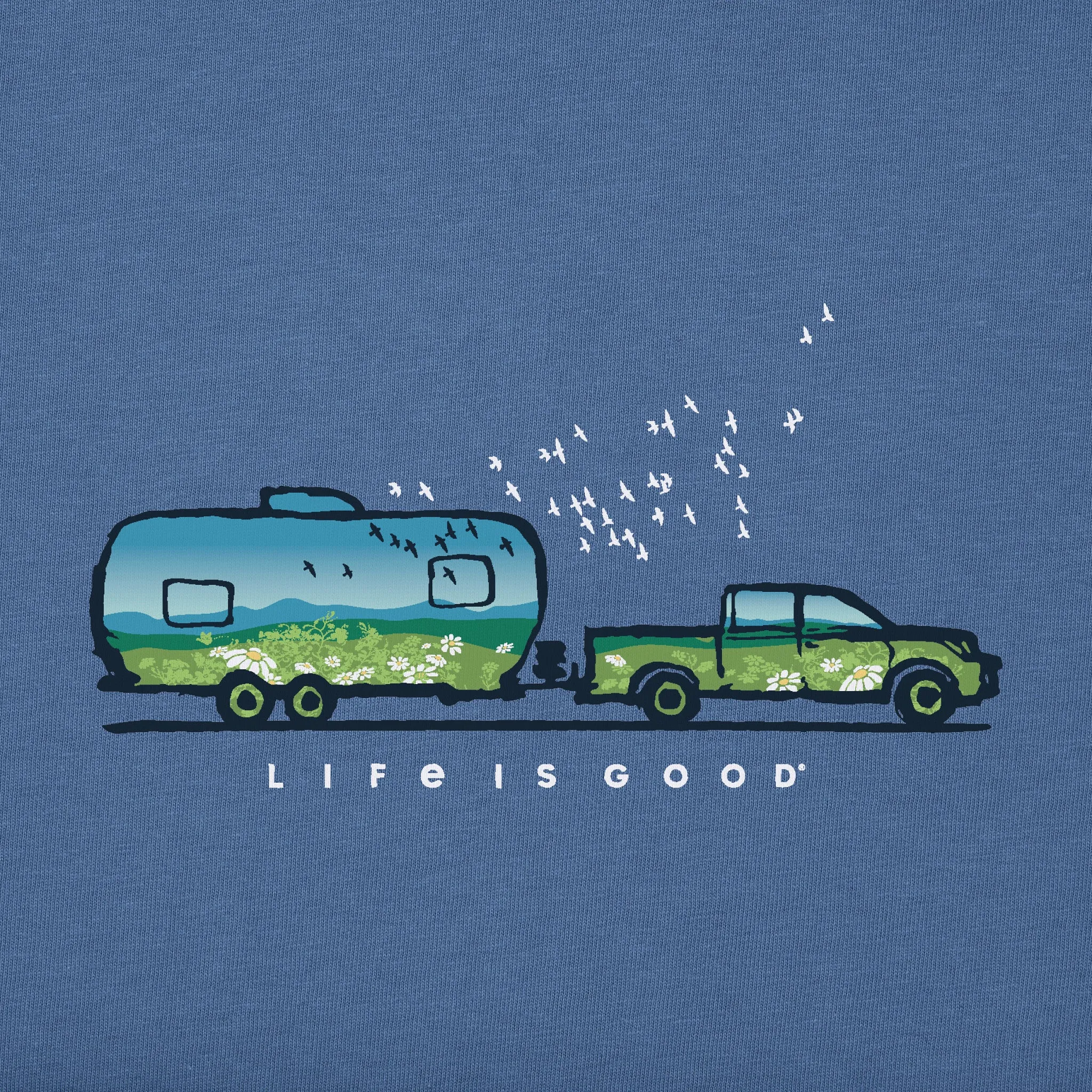 Men's RVscape Short Sleeve Tee Life is Good
