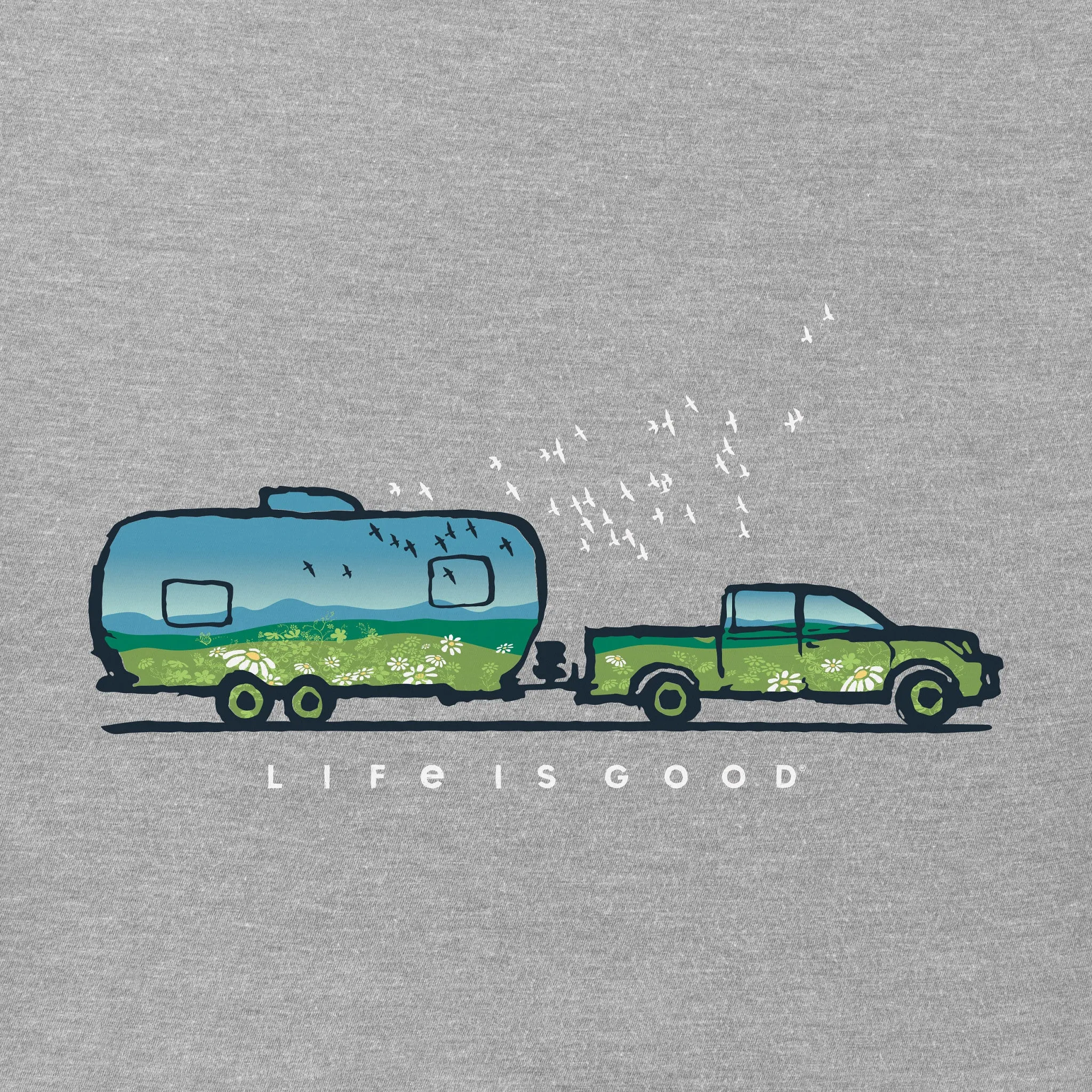 Men's RVscape Short Sleeve Tee Life is Good