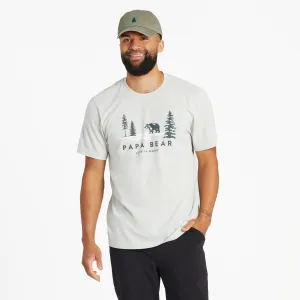 Men's Scenic Papa Bear Short Sleeve Crusher Tee Life is Good
