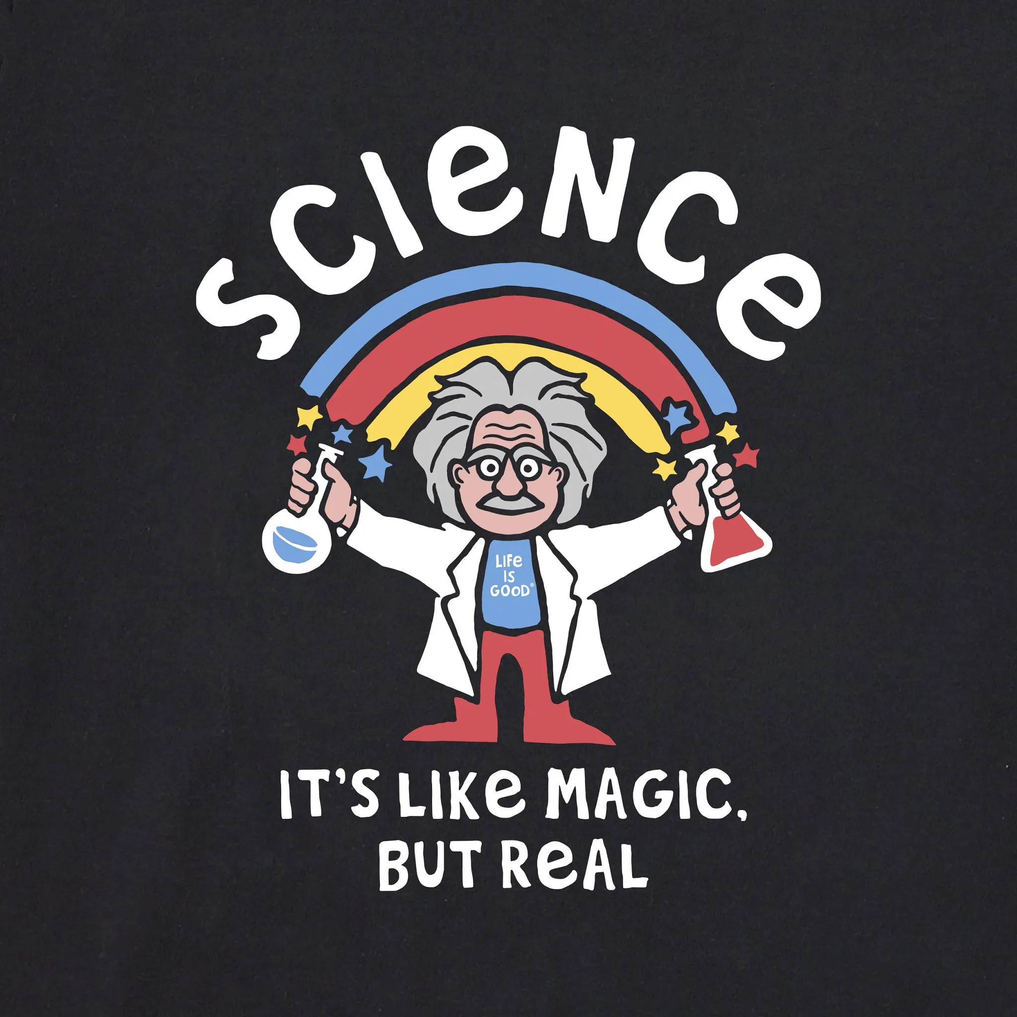 Men's Science Is Like Magic Short Sleeve Tee Life is Good