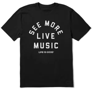 Men's See More Live Music Short Sleeve Tee Life is Good