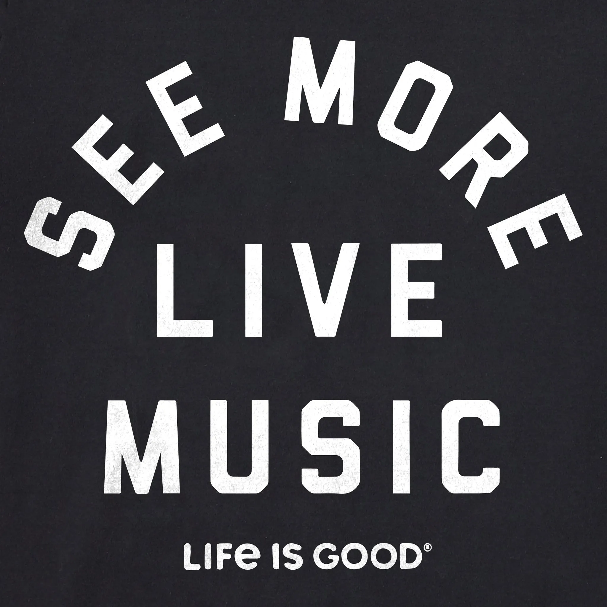 Men's See More Live Music Short Sleeve Tee Life is Good