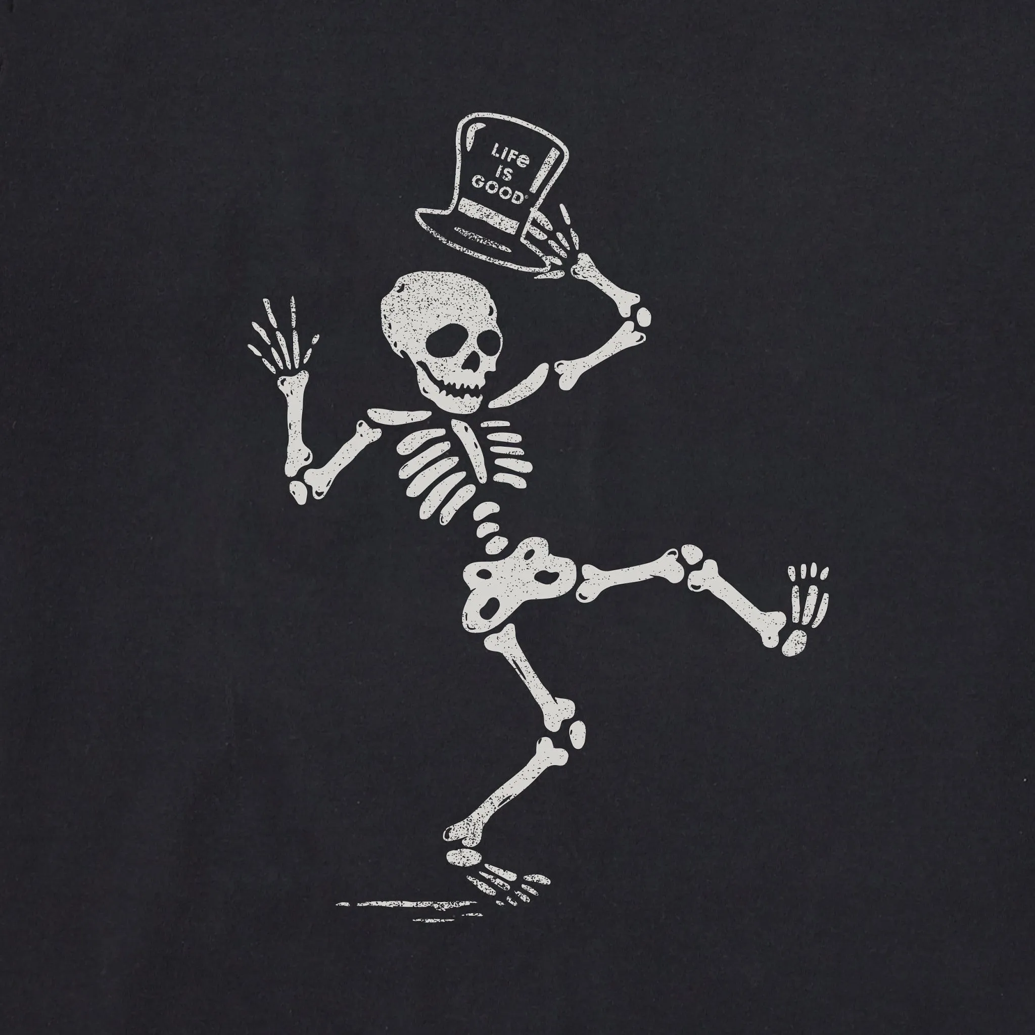 Men's Shake Your Bones Long Sleeve Crusher Tee Life is Good